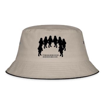childhood memories - Bucket Hat - khaki/black - Front