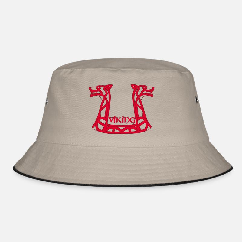 Wikinger Roter Drache Bucket Hat