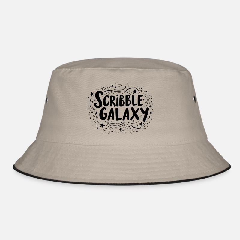 SCRIBBLE GALAXY Bucket Hat