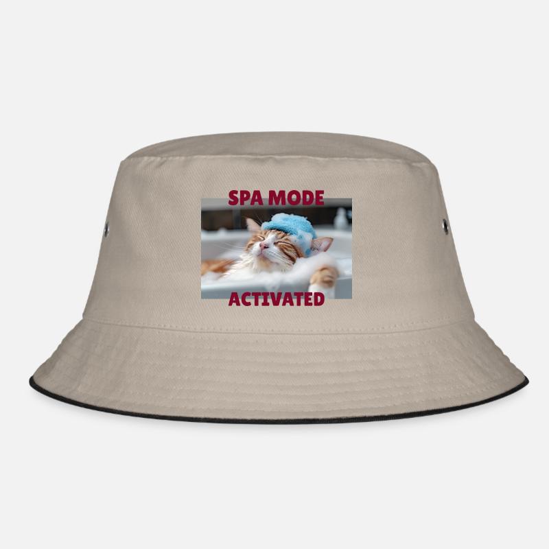 Spa-Modus Katze Bucket Hat