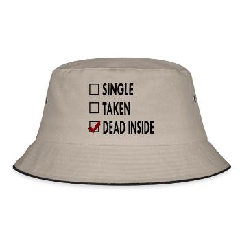 SINGLE noir blanc DEAD - Bob - kaki/noir - Devant
