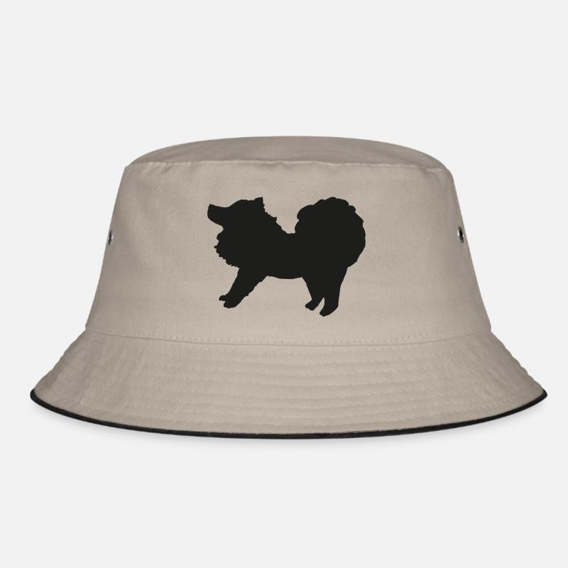 Spitz schwarz Bucket Hat