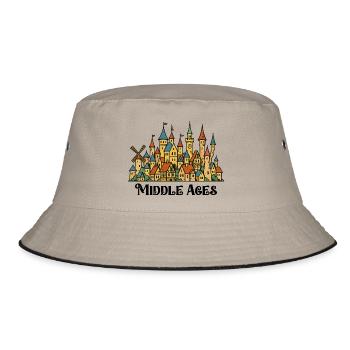 Castle Village Castle - Bucket Hat - khaki/black - Front