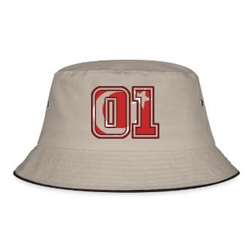 Adana - Bucket Hat - Khaki/Schwarz - Vorne