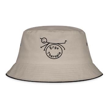 Classic occupational therapy - Bucket Hat - khaki/black - Front