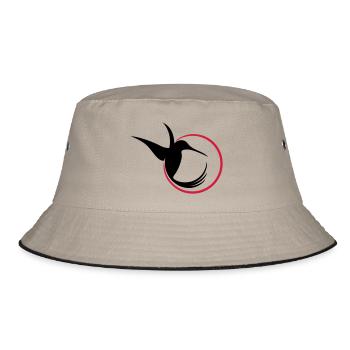 Humming-bird - Bucket Hat - khaki/black - Front