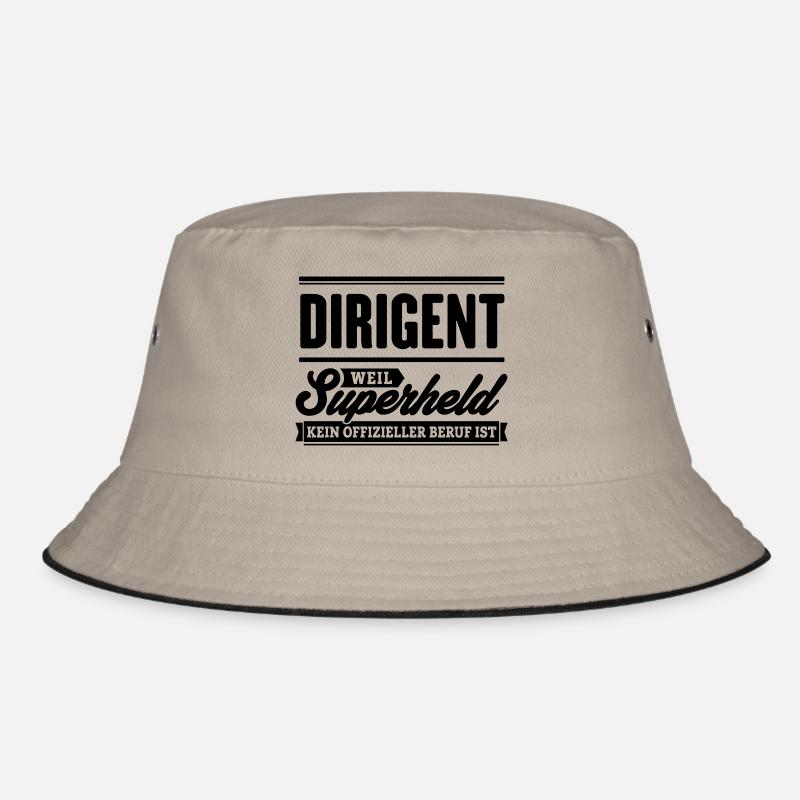 Superheld Dirigent Bucket Hat
