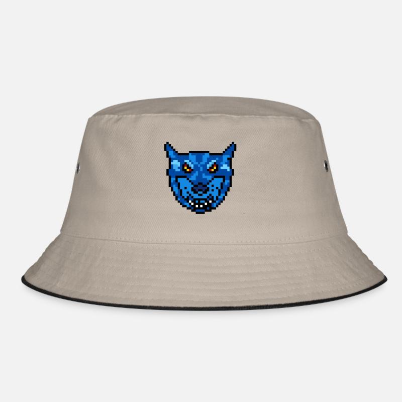 Blue wolf Bucket Hat