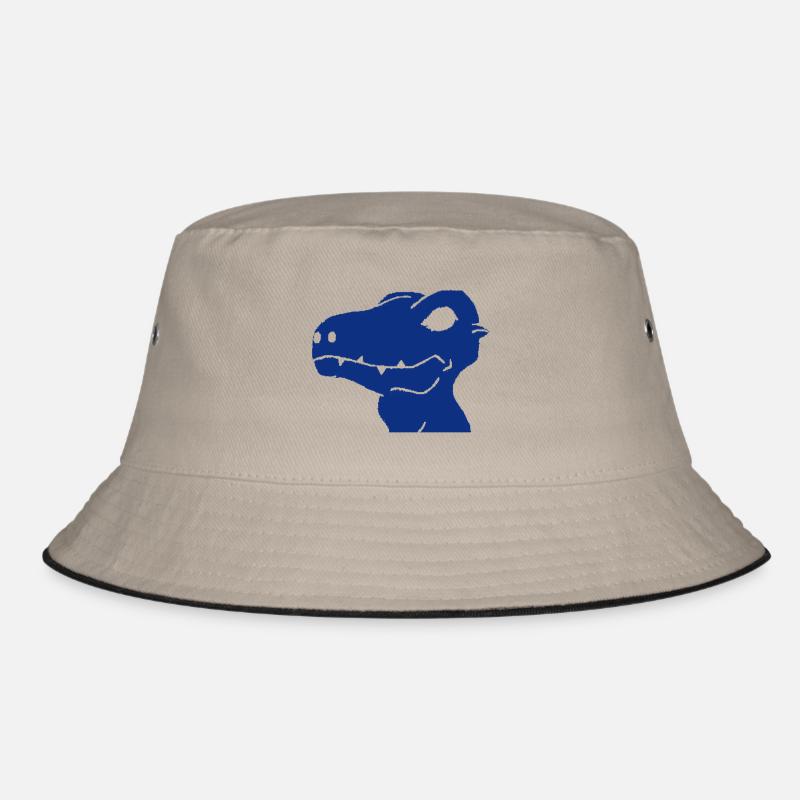 Dino in blau Bucket Hat