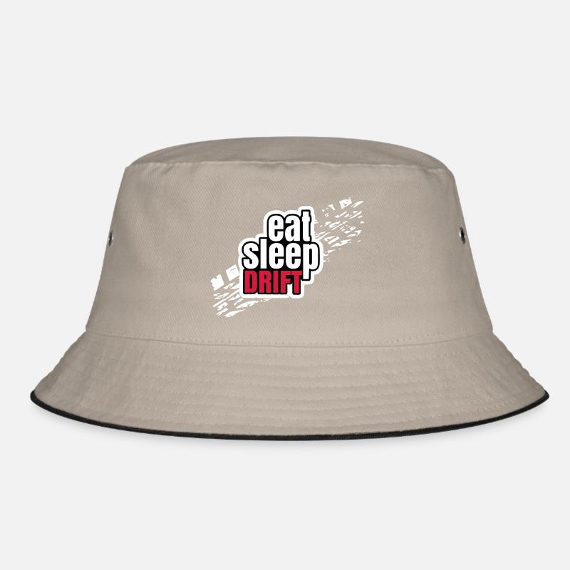 Eat Sleep Drift Bucket Hat