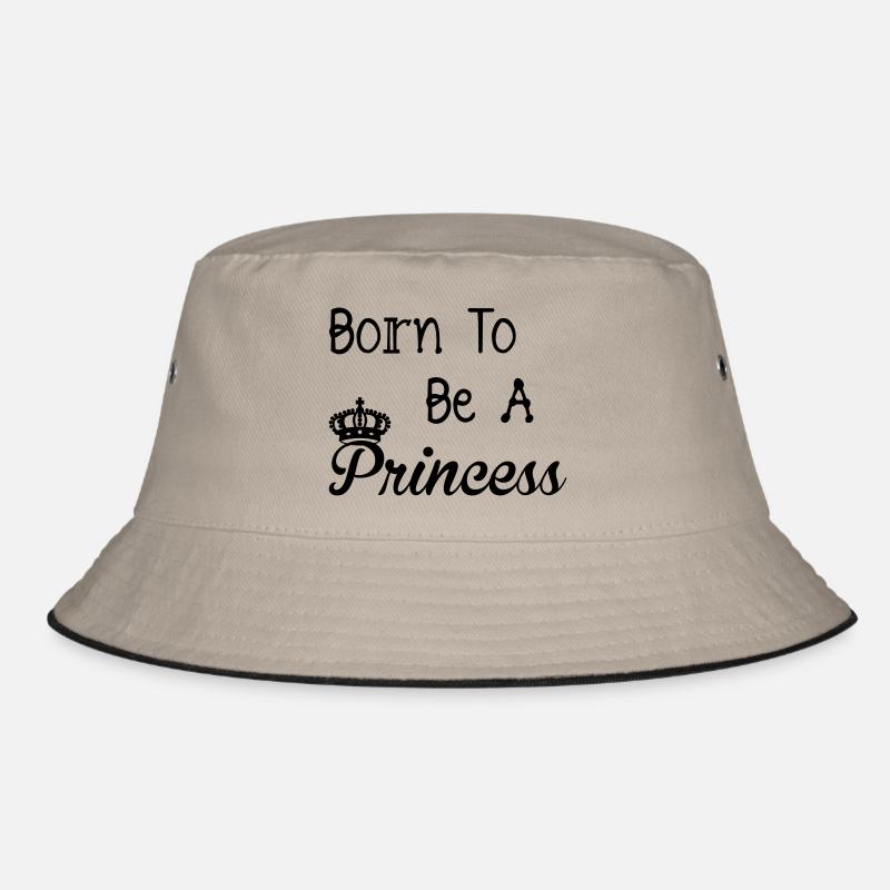 Princess - Bucket Hat - khaki/black