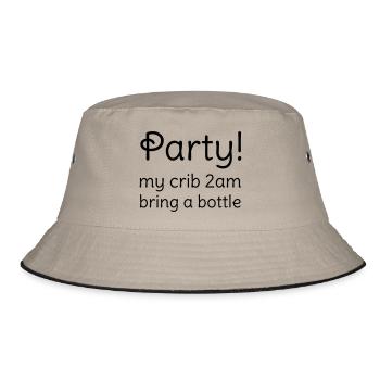 Party - Bob - kaki/noir - Devant