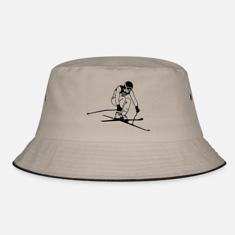 ski - alpine - apres - abfahrt Bucket Hat