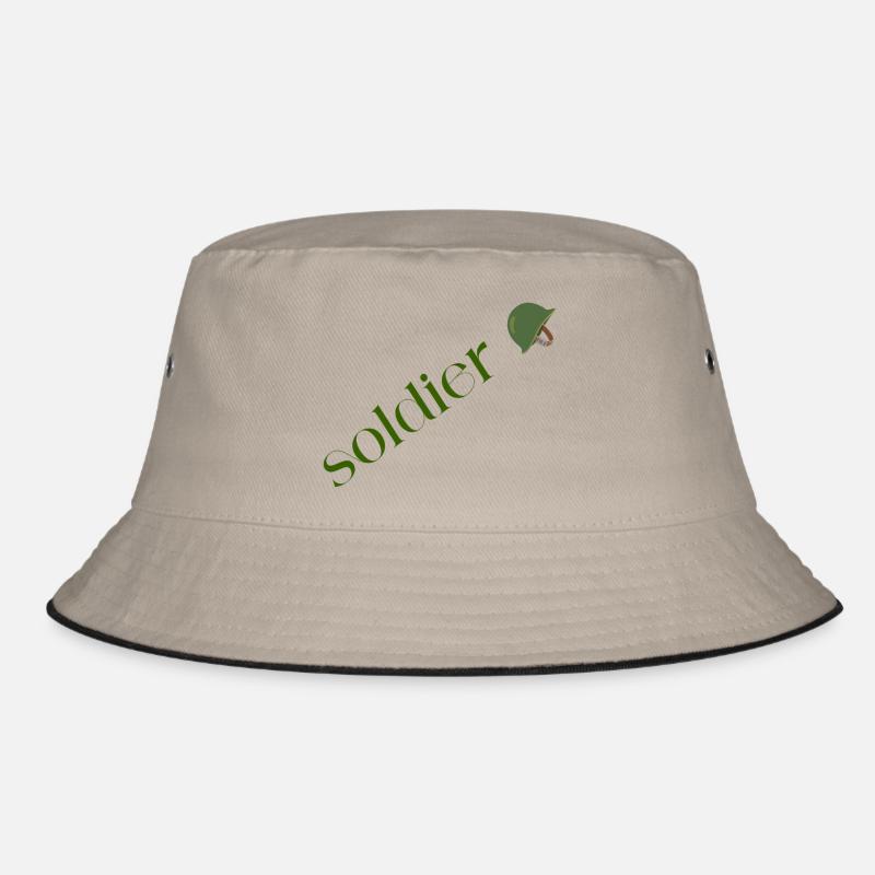 Logo soldier Bucket Hat