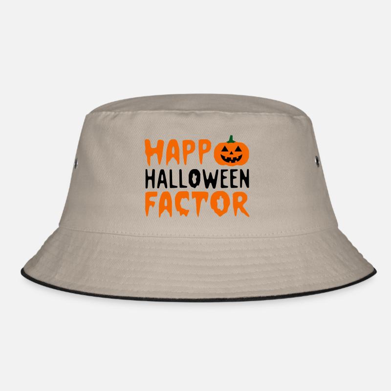 Happy Halloween Factor Kürbis Bucket Hat