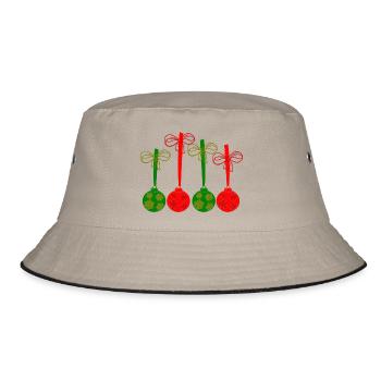 NOEL - Bucket Hat - khaki/black - Front