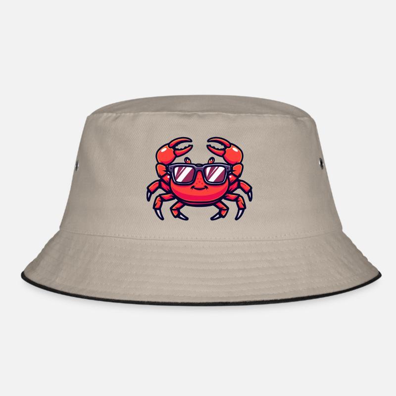 crabe crabe bande dessinée cool - Bob - kaki/noir
