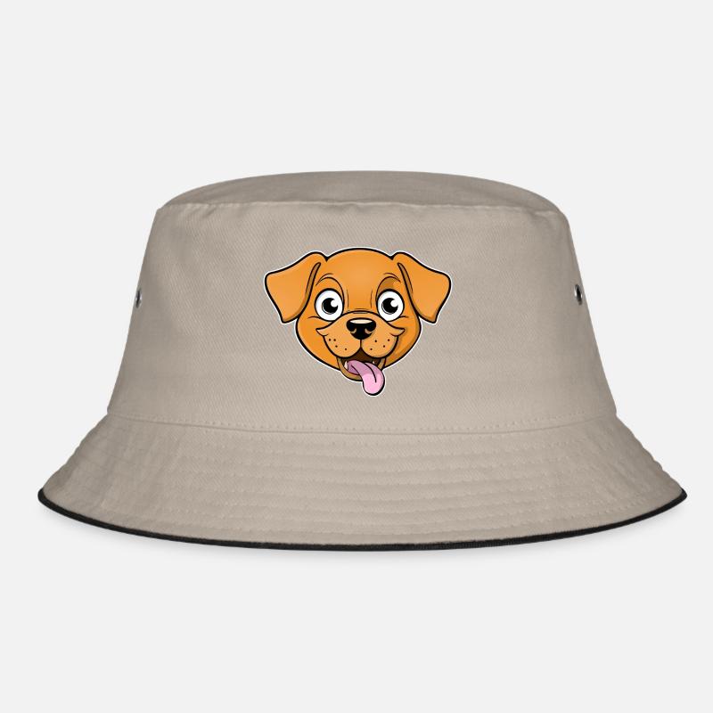 Image joyeuse de la tête d’un chien Bob