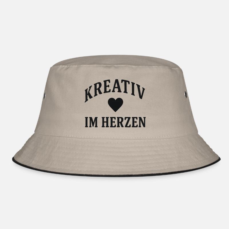 Heart Creative Bucket Hat