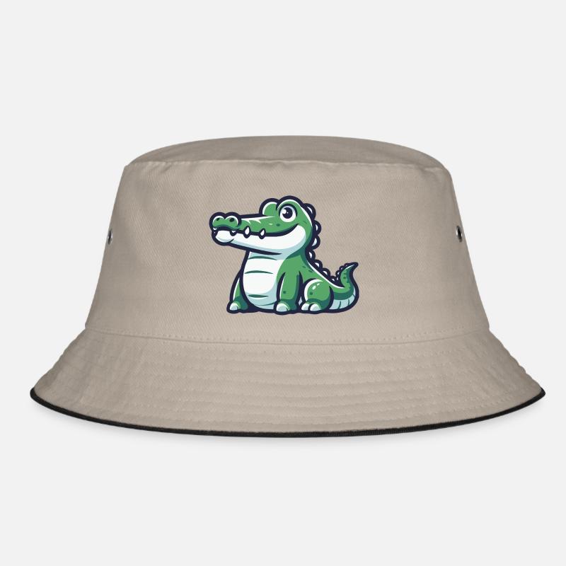 Crocodile amical d’une aventure tropicale Bob