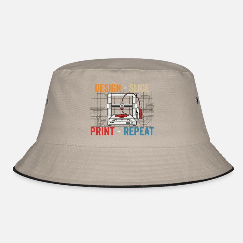 3D-Druck Evolution – Design Slice Print Repeat Bucket Hat