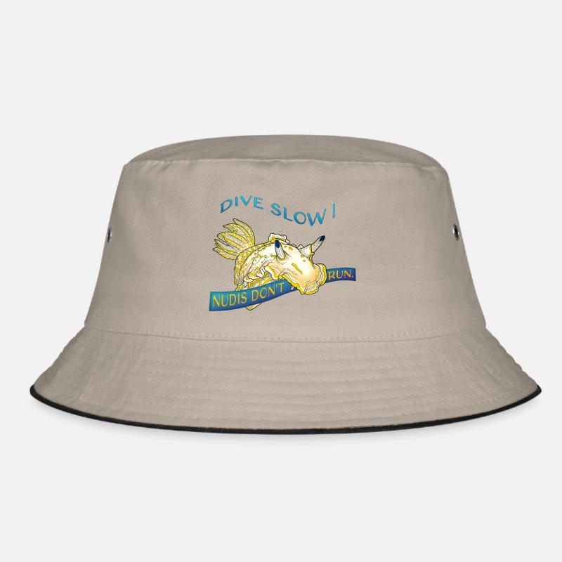 Nudis Don’t Run – Slow Down & Dive Bucket Hat