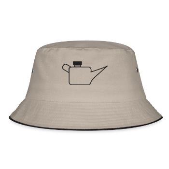 Engine oil pressure indicator lamp Oil can Oil level - Bucket Hat - khaki/black - Front