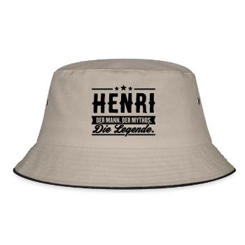 Man Myth Legend Henri - Bob - kaki/noir - Devant
