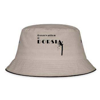 reservation at dorsia - Bucket Hat - khaki/black - Front