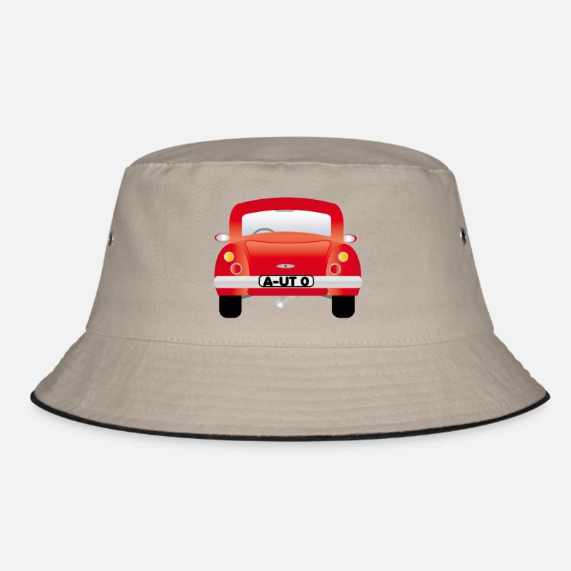 Car (rear view) Bucket Hat