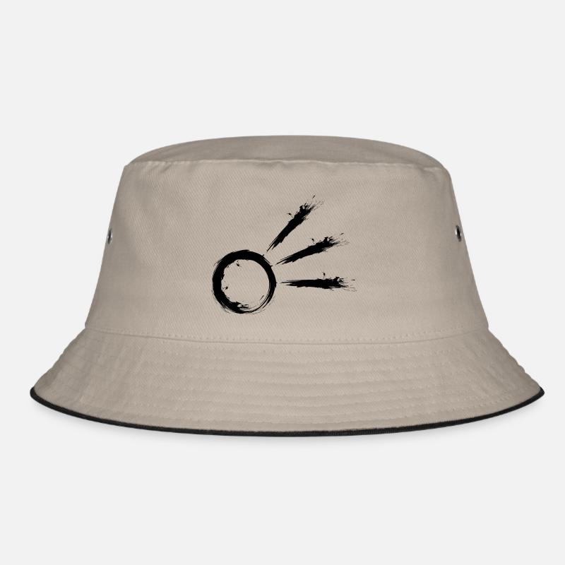 Comet symbol tail star astrology astronomy Bucket Hat