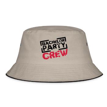 Bachelor Party Crew Stempel Design - Bob - kaki/noir - Devant