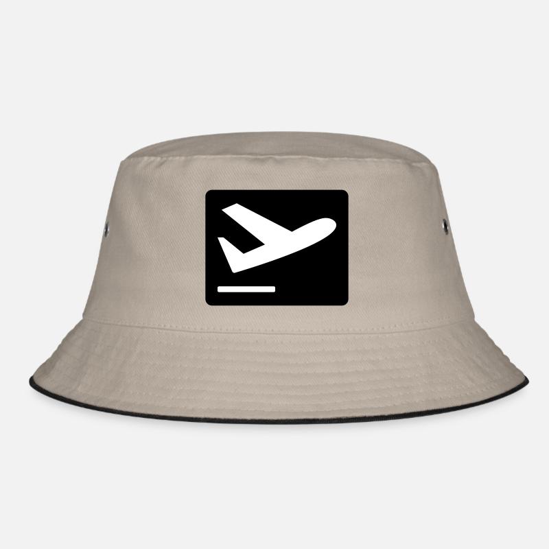 Airplane taking off Bucket Hat