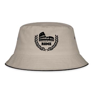 rome - Bucket Hat - khaki/black - Front