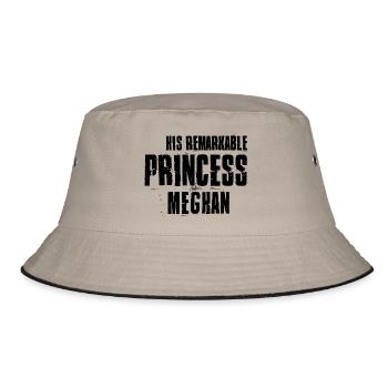 HT Royal Wedding Remarkable Princess black - Bucket Hat - khaki/black - Front