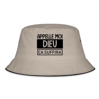 appelle moi dieu ça suffira - Bob - kaki/noir - Devant