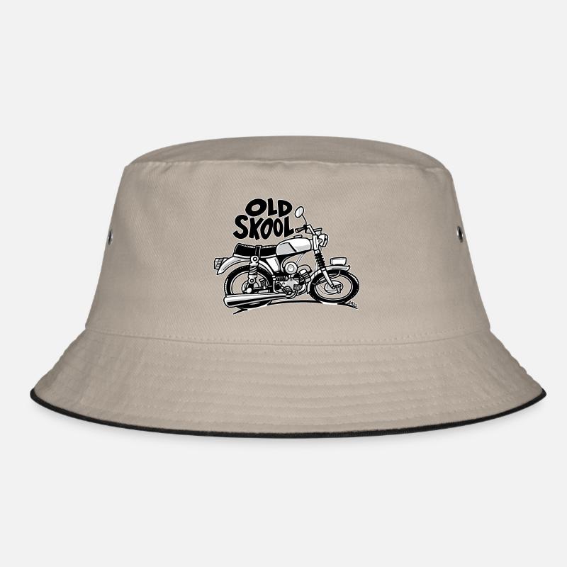 0897 moped 50cc OLD SKOOL Bucket Hat