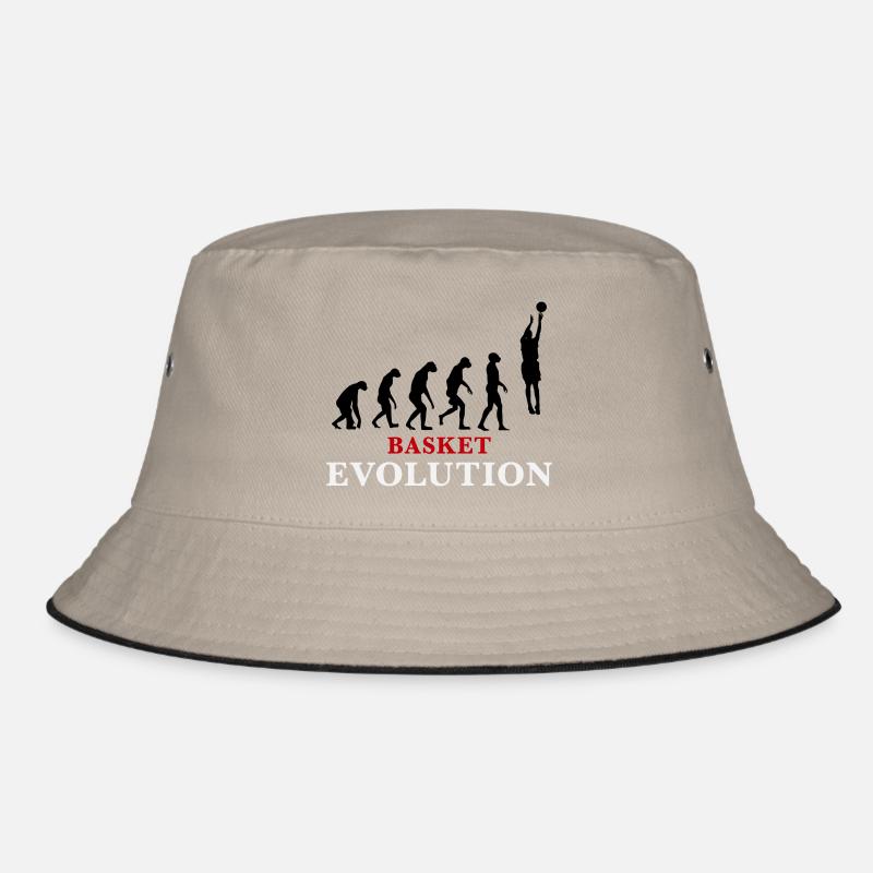 Basket Evolution Sports et humour 3c - Bob - kaki/noir