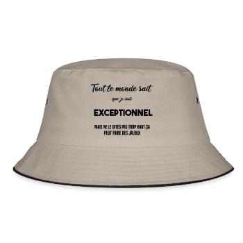 "Produit exceptionnel" - Bob - kaki/noir - Devant