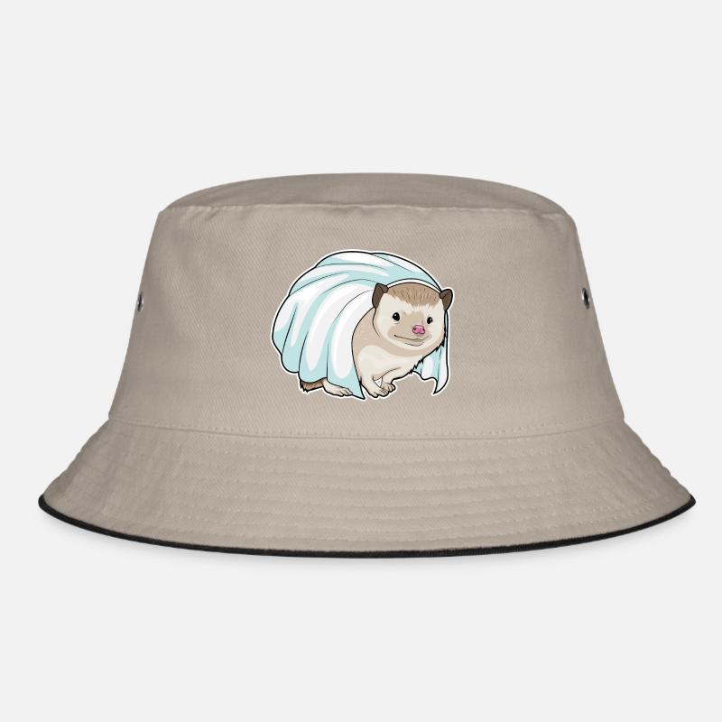 Mariage au voile de mariée hérisson Bob