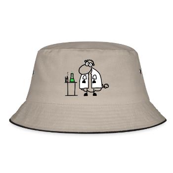 Chemical Sheep - Bucket Hat - khaki/black - Front
