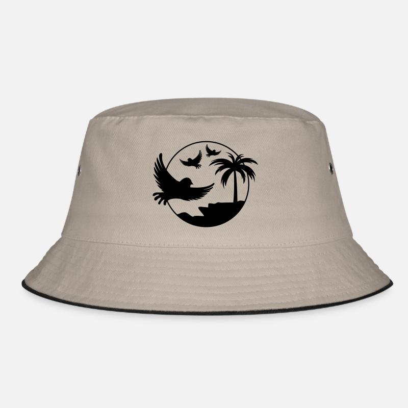 paradise birds Bucket Hat