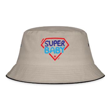 Super bébé - Bob - kaki/noir - Devant