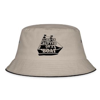 Voile, sports nautiques, vent - Bob - kaki/noir - Devant