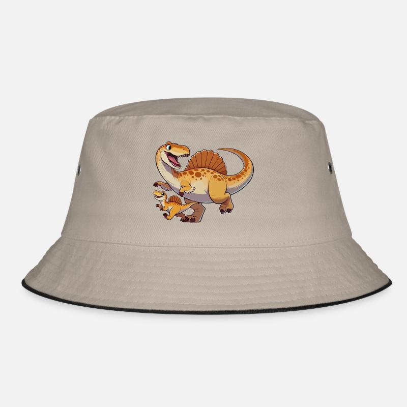 Spinosaurus Mutter und Kind Bucket Hat