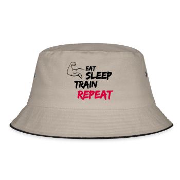 Manger Dormir Train Répéter - Bob - kaki/noir - Devant