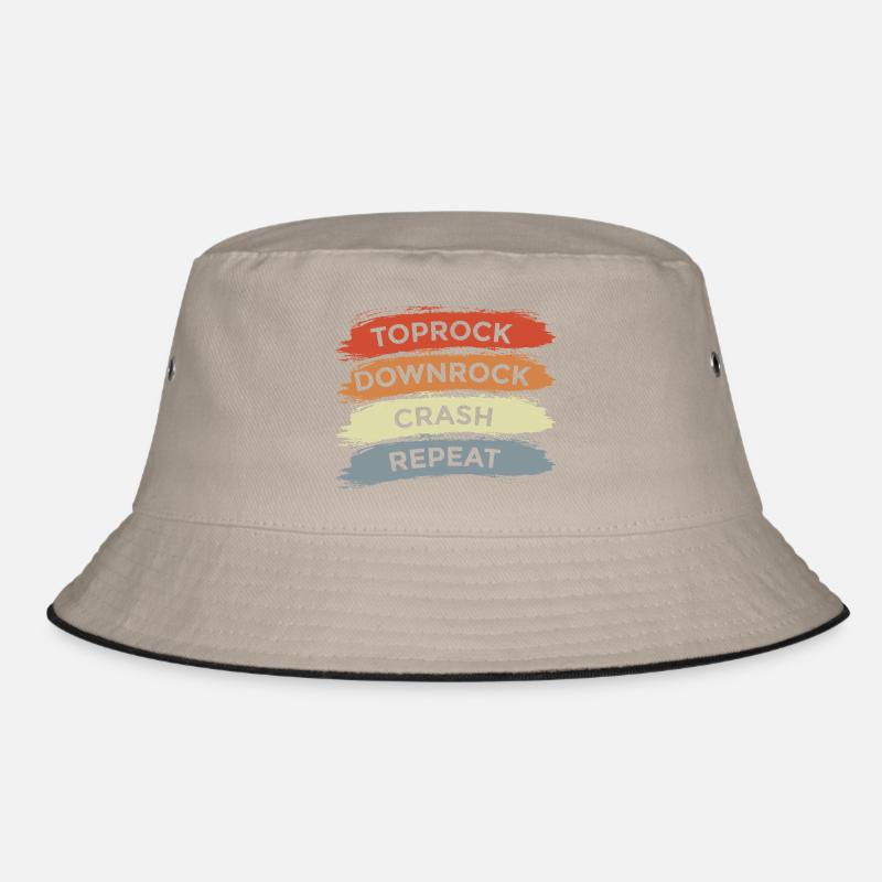 Toprock Downrock Crash Repeat Bucket Hat