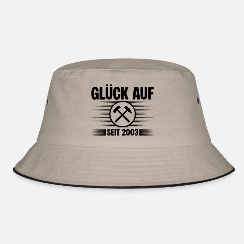 Glueck auf seit 2003 Bucket Hat
