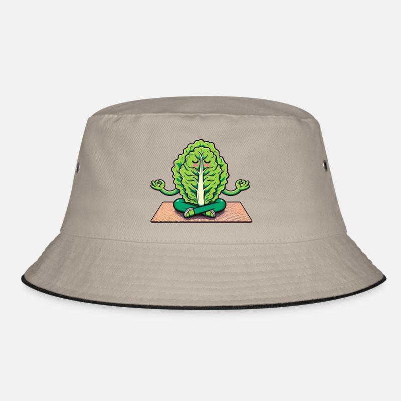 Lettuce Be Zen Today Bucket Hat