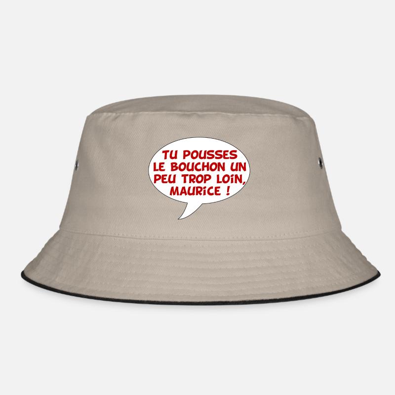 Mauritius and the cork pushed too far Bucket Hat